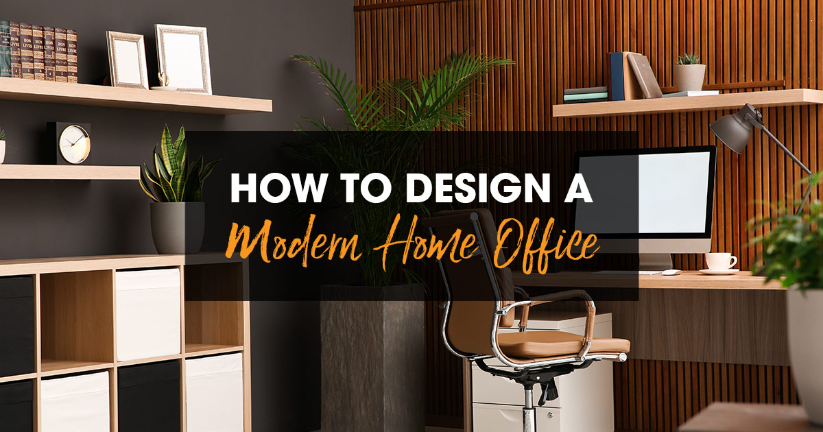 How to Design a Modern Home Office | 2020 Spaces
